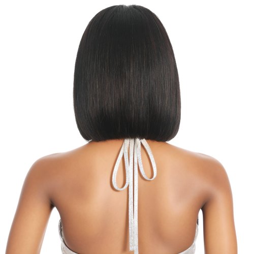 FUTAI 8 Inch Real Human Hair Bob Wigs HD Front 13×4 Lace Wig for Professional Female Diverse Styles