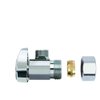 (4-Pack) BrassCraft G2CR19L1X 1/2-in Nominal Comp x 3/8-in OD Outlet Chrome Plated Brass 1/4-Turn Angle Stop Valve Less Outlet Sleeve/Nut (4-Pack)