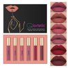 Gloristic | Waterproof | 6pcs Liquid Matte Lipstick Set | Transfer-Proof | Kiss-Proof |Halal | Vegan | Non-stick | Cruelty Free (Set 2)