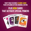 Exploding Kittens Party Pack Card Game - Hilarious Games for Family Game Night - Funny Card Games For Adults, Teens & Kids (Ages 7+) - 120 Cards - 2-10 Players - 15 Minutes of Play