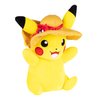 Pokemon 8" Pikachu Plush with Hat Accessory - Officially Licensed Limited Edition - Quality Soft Stuffed Animal Toy Figure - Christmas Stocking Stuffer Gift for Kids, Boys, Girls - 2+