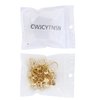 CWJCYTNSN 16PCS Small Metal Hair Claw Clips, Gold Mini Hair Clips for Thin Thick Hair, Cute Tiny Hair Clips, Little Flower Hair Jaw Clamps, Nonslip Bangs Pins Hair Accessories for Women Girls
