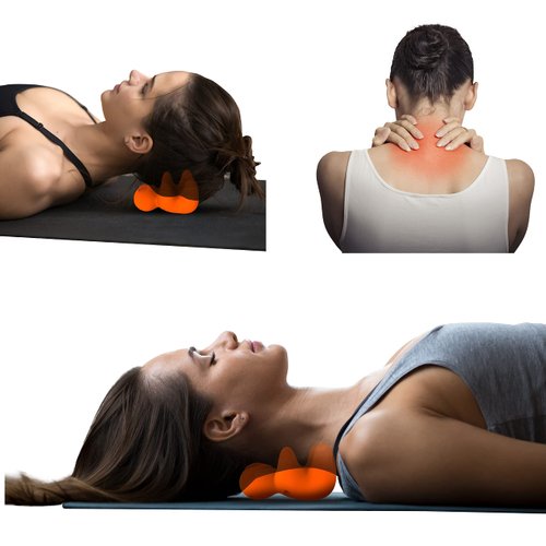 LittleMum Trigger Point Massager Dolly, Myofascial Release Occipital Neuralgia, Neck & Shoulder Pain, Tension Headache, TMJ