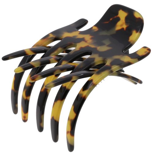 Camila Paris CP3472 French Hair Clip for Women, Hand-Made Hair Side Clips, 3 inch Girls Hair Claw Clips Jaw Fashion Durable Styling Hair Accessories for Women, Strong Hold No Slip Grip, Made in France