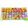 Tiny Mills 50 Pcs Emoji Assorted Stamps for Kids Self-Ink Stamps (50 Different Designs) for Emoji Birthday Party Favors,Goodie Bag Pinata Fillers, Game Prizes, Classroom Rewards, Teacher Stamps