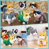 QLT QIAOLETONG Cute Animal Micro Mini Building Blocks Kit, French Bulldog Micro Bricks Building Toys for Adults, Party Favors for Kids 12+ 14+, Birthday Gift, Carnival Prizes (917 PCS)