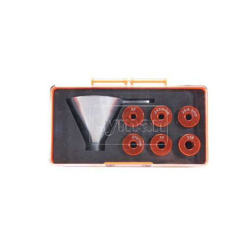 Lyman Products Brass Smith Pro Powder Funnel System, 5, Orange