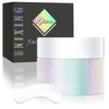 Holographi Face Body Glitter Gel, Sparkle Color Changing Face Glitter Gel for Body, Face, Hair and Lip Color Changing Sparkling Glitter Gel for Women Girls Music Festival Concerts Party (#03)