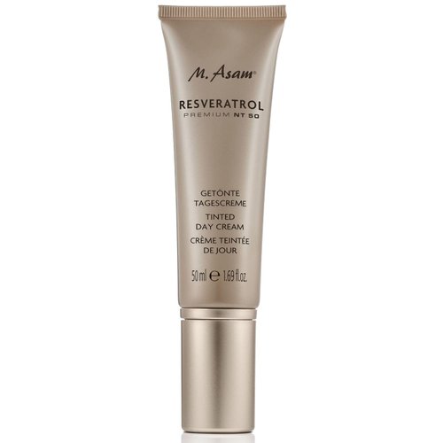 M. Asam RESVERATROL PREMIUM NT50 Tinted Day Cream (1.69 Fl Oz) – With Hyaluronic Acid, Anti-Aging...