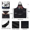 PXTIDY Nail Tech Apron With Pockets Nail Tech Gift Nail Salon Gift Nail Tech Supplies Waterproof Apron Adjustable (NAIL TECH Apron)