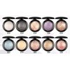 YABINA 10 Colors Baked Shimmer Metallic Long Lasting Eyeshadow Palette Makeup Cosmetics (01)