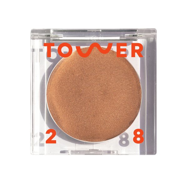 Tower 28 Beauty Bronzino Illuminating Cream Bronzer for Sensitive Skin – Moisturizing, Silicone-Free, Vegan and Cruelty-Free – Color SUN COAST, Light Bronze