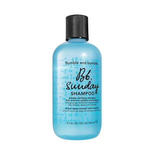 Bumble and bumble Sunday Weekly Clarifying Shampoo | Removes Residue, Excess Oil + Pollutants | Color Safe | Curly, Wavy, Straight, 8.5 fl. oz.