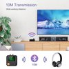 JXTZ Bluetooth 5.2 Transmitter Receiver, HiFi Bluetooth Audio Adapter with Display, Wireless Audio Adapter for Music Streaming Sound System, Headphones, TV, Support TF Card/RCA/3.5mm AUX Output