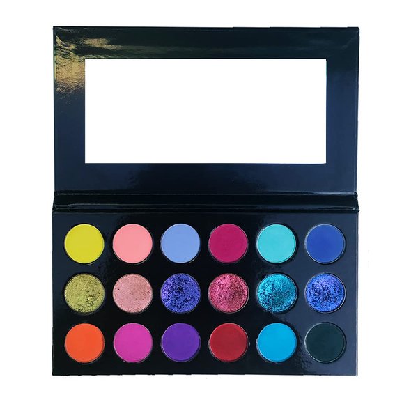 SZDYM 18 color eyeshadow palette,vegan eye shadow with special colors eyeshadow cosmetic Matte duochrome eyeshadow (make up-1)