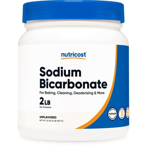 Nutricost Sodium Bicarbonate (2 LB) - 600mg Per Serving, Non-GMO, Gluten Free