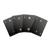 Gent Supply Black Waterproof Playing Cards - Day of The Dead, Gold Silver & Black Edition