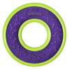 Hero Outer Armor, Fetch Ring Dog Toy, Floats & Squeaks, Purple