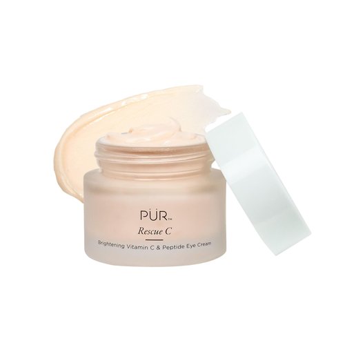 PÜR Beauty Rescue C Brightening Vitamin C & Peptide Eye Cream, Vitamin C, Caffeine, Peptide, 0.5 oz