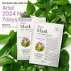 Ariul Sheet mask New Seven Days Daily Care Essential Mask 10 Pack (Mugwort P) Soothing, Moisture | Korean SkinCare Facial Moisturizing, Soothing Sheet Mask