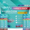 HydroMATE Electrolytes Powder No Sugar Keto Party Favors Sugar Free Hydration Packets Sticks with Vitamin C Variety Pack 30 Count