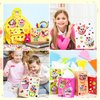 Ozepao 36 Pcs Cupcake Make-a-Face Sticker Sheets | Mix & Match Ice Cream Dessert Party Favors for Toddlers & Kids Ages 2-8 | Treats Party Activities, Birthday Decorations, Crafts & Supplies