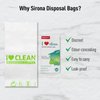 Sirona Personal Disposal Bags – 45 Bags for Discreet Tampons, Sanitary Pads/Napkin, Panty Liners, Tampons & Condoms | Menstrual Care and Hygiene Products