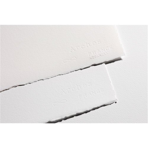 Arches Watercolor Paper Block, Rough, 7" x 10", 140 pound - DOUBLE PACK