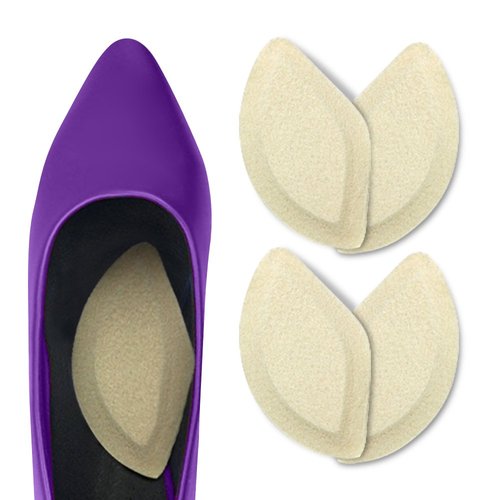 Premium Felt Foot Arch Support Pads - Shoe Inserts - 3 Pairs - 1/4"