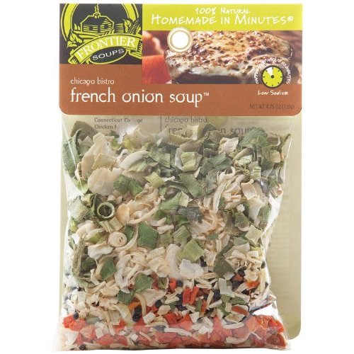 Frontier Soups Homemade In Minutes Chicago Bistro French Onion Soup, 4.75-Ounce Bags (Pack of 4)