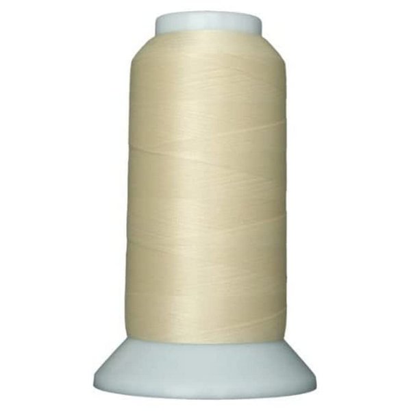 Superior Threads Bottom Line 2-Ply 60-Weight Polyester Embroidery Quilting Sewing Thread - 3,000 Yard Cone (#620 Cream)