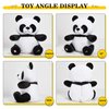 BSTAOFY 12'' Musical Light up Panda Stuffed Animal Realistic LED Soft Plush Toy with Night Lights Glow in The Dark Birthday Valentines Christmas for Toddler Kids