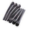 12PCS Matte Black Plastic Metal Alligator Hair Clips Professional Hairdressing Salon Hair Barrettes Duck Bill Teeth Non Slip Clips for Hair Styling and Sectioning (Length -3in)