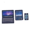Dollhouse Decoration Miniature Accessories Dollhouse Computer Laptop Tablet Phone Simulation Accessories for Doll 1/6 1/12 Miniatures Play Set - 3 Pcs (3 Laptop-Black)