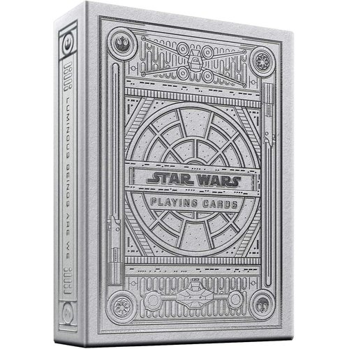theory11 Star Wars Silver Special Edition - White Light Side Premium Playing Cards Theme Deck