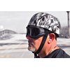 Global Vision Big Ben Motorcycle Goggles Fit Over Most Glasses Black Frames Clear and Smoke Lenses