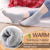 Kids Merino Wool Socks Boys Girls Hiking Boot Winter Thermal Warm Cozy Soft Toddler Thick Crew Socks 6 Pairs (6 Pairs Solid Color B, 8-12 Years)
