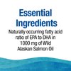 Complete Omega by Natural Factors, Wild Alaskan Salmon Oil, Supports Heart and Brain Health with Omega-3 DHA and EPA, 180 softgels (180 servings)