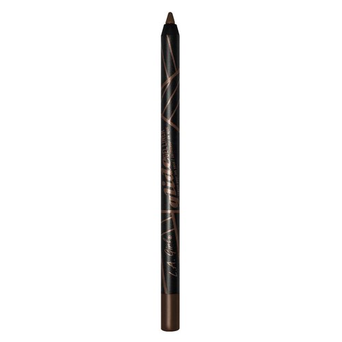 L.A. Girl Glide Gel Eyeliner Pencil, Dark Brown GP354 (Pack of 3)