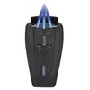 Lotus Fusion Triple Pinpoint Torch Lighter (Black Matte)