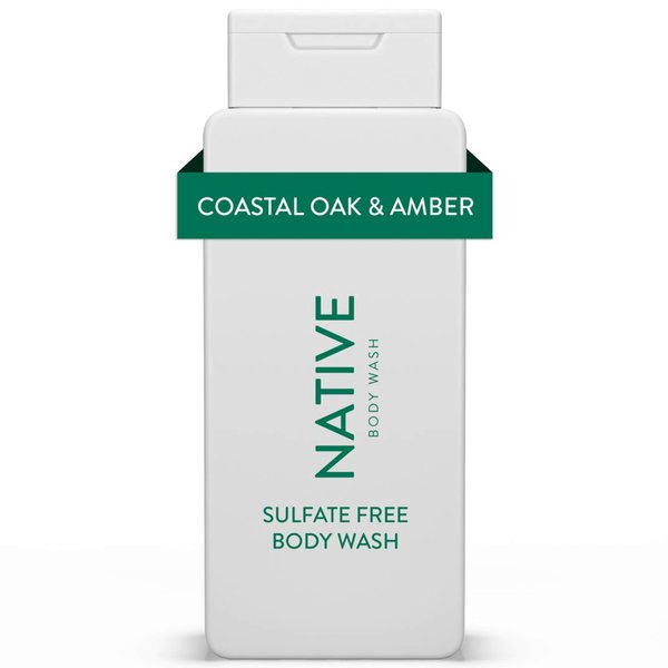 Generic Native Body Wash - Coastal Oak & Amber - Sulfate Free - 18 fl oz - Pack Of 01