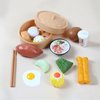 Mbarbs Simulation Chinese Breakfast Food Play Toy Pretend Dramatic Plastic Mini Food Toys Sets Play Kitchen Cooking Accessories for Boys Girls Children Family Dollhouse Furniture, Role Play
