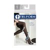 Truform Sheer Compression Stockings, 8-15 mmHg, Women's Thigh High Length, 20 Denier, Black, Medium