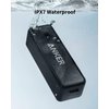 Anker Soundcore 2 Portable Bluetooth Speaker with 12W Stereo Sound, Bluetooth 5, Bassup, IPX7 Waterproof, 24-Hour Playtime, Wireless Stereo Pairing, Speaker for Home, Outdoors, Travel(Renewed)