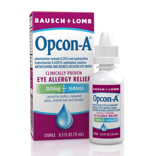 Special pack of 5 OPCON-A EYE DROPS B/L 0.5 oz