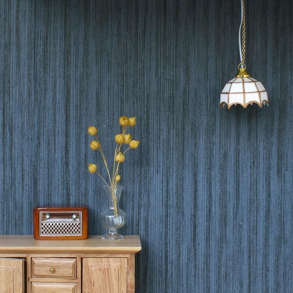 iland Miniature Dollhouse Accessories, Dollhouse Wallpaper on 1/12 1/6 Scale, Thickened 3pcs with 3D Embossed Stripes (Star Trail Embossed Texture)