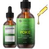 Poke Root Extract – Pure Lymphatic Drainage Drops - Immune Support Supplements & Detox Formula - Muscle Relaxer & Support for Athletes - Made in The USA - 2 oz