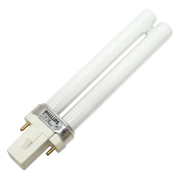 Philips 148734 - PL-S 7W/841/2P Alto Single Tube 2 Pin Base Compact Fluorescent Light Bulb