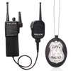 Beelittle Police Officer Role Play Kit Police Hat Handcuffs Walkie Talkies Policeman Badge Sunglasses Police Costume Accessories for Cop Swat FBI Halloween Party Dress up (A)