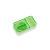 EZY DOSE Pill Cutter and Splitter, Cuts Pills, Vitamins, Tablets, Stainless Steel Blade, Travel Sized, Colors may vary